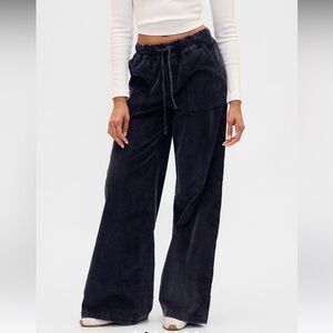 GAP Navy Wide Leg Pants